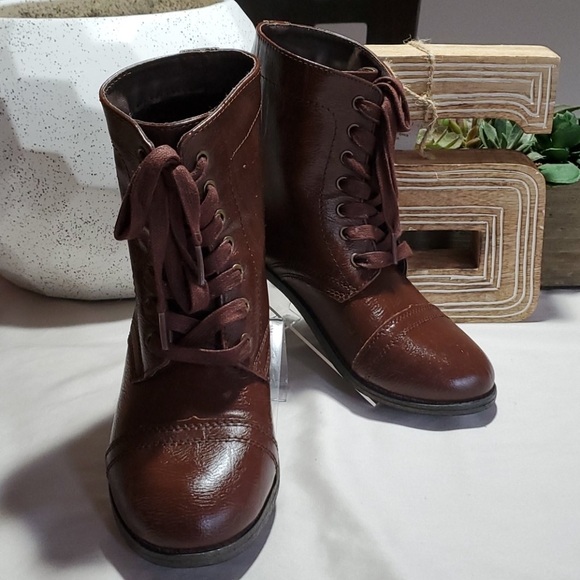 Rampage Shoes - 🏷Rampage Jiminy Lace-Up Combat Boots